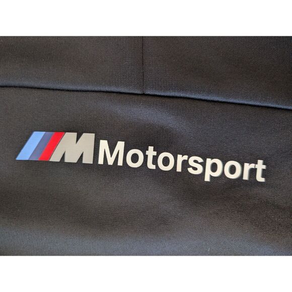 Puma BMW Motorsport Collab Track Jacket Mens XL XLarge Black 596094-01 - Picture 4 of 12